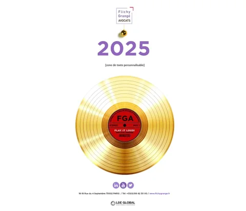 Création des vœux Flichy Grangé 2025